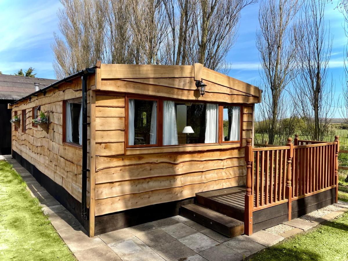 Poplar Lodge Log Caravan Kirkby on Bain Exteriér fotografie